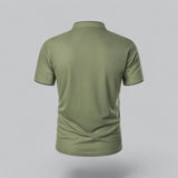 William | Collarless Tailored Fit Polo Shirt