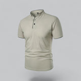 William | Collarless Tailored Fit Polo Shirt