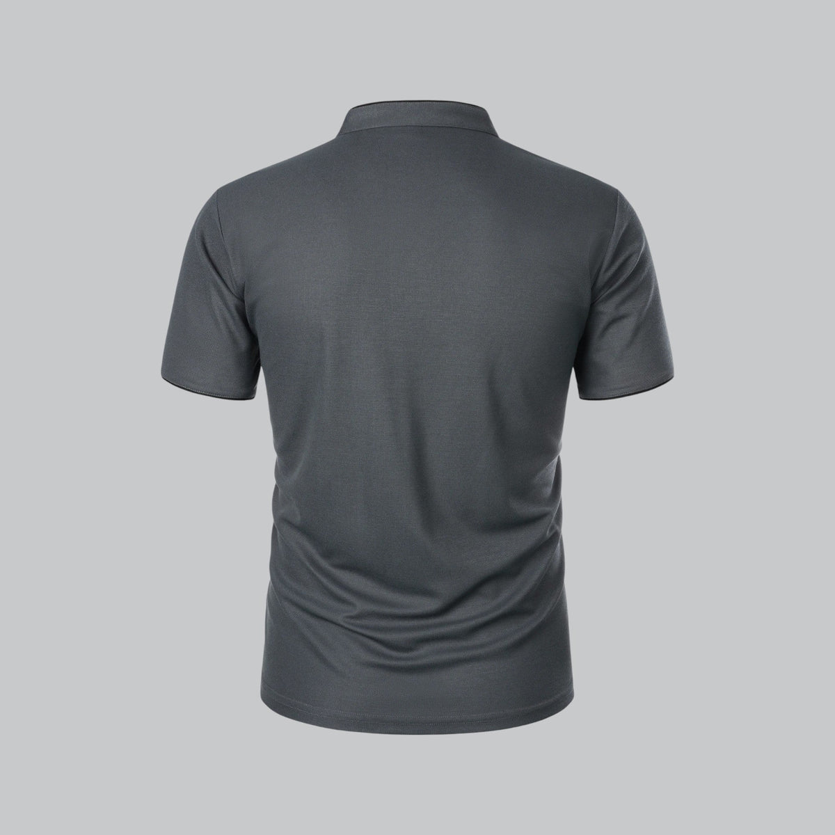 William | Collarless Tailored Fit Polo Shirt