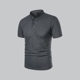 William | Collarless Tailored Fit Polo Shirt