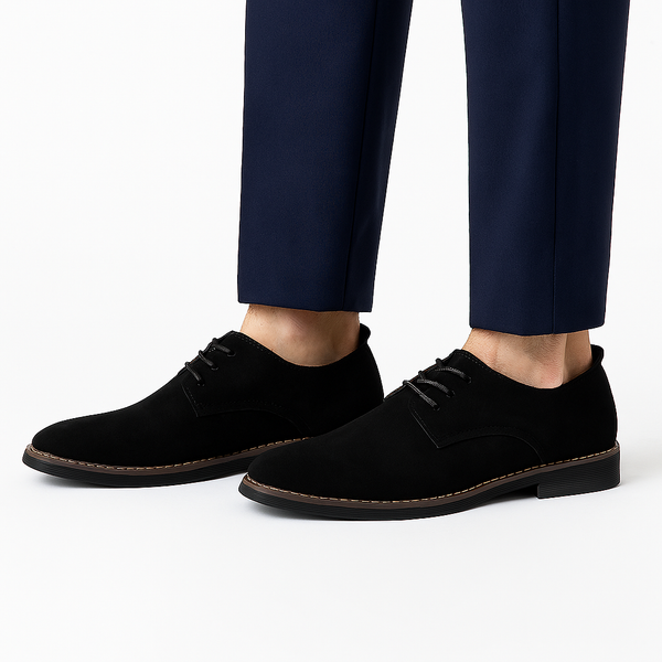 Caspian | Runde Zehenbox Schnürung Halbschuhe