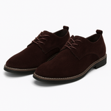 Caspian | Round Toe Box Lace-Up Half Shoes