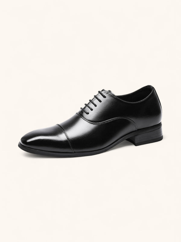 Dominic | Hochglanz Klassischer Schnitt Schnürschuhe
