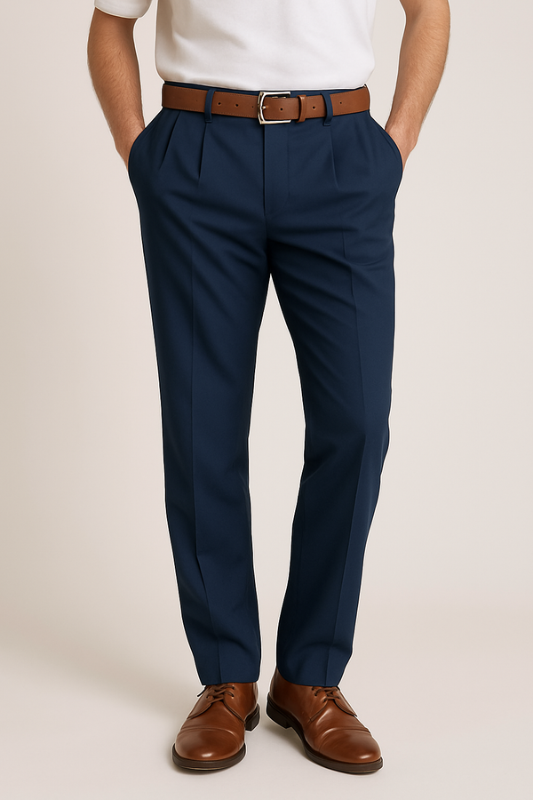 Ernest | Slim-Fit Konisches Bein Anzughose