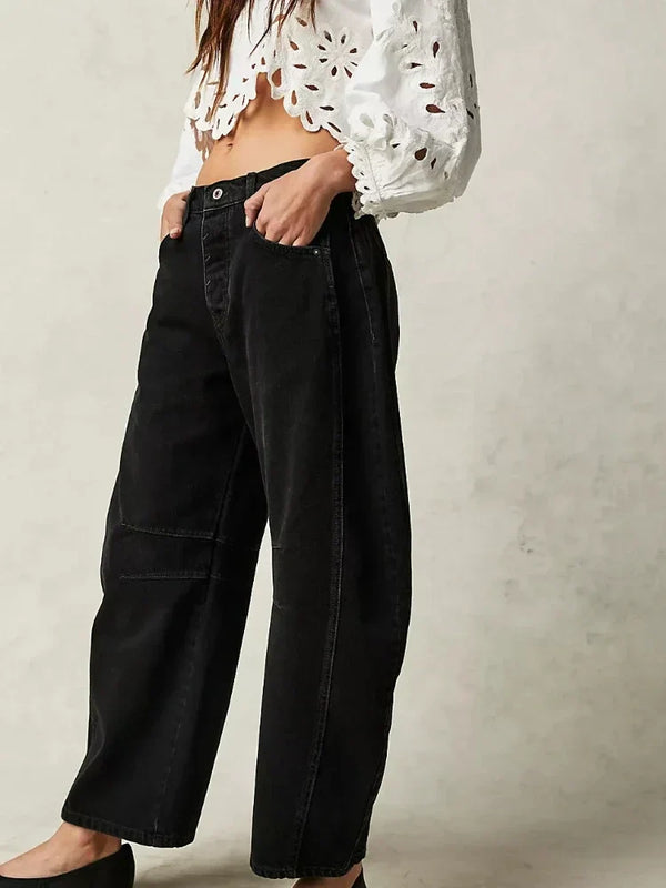 Damen Lässige Leichte Jeans | Niedrigbau