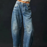 Damen Lässige Leichte Jeans | Niedrigbau