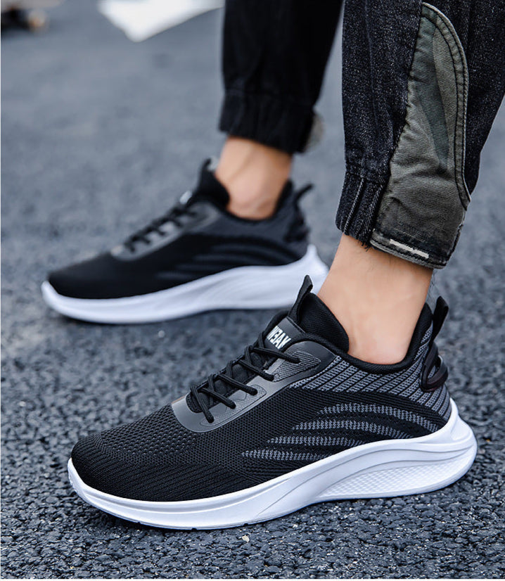 Herren Leicht Lauf Sportschuhe | Schnüren