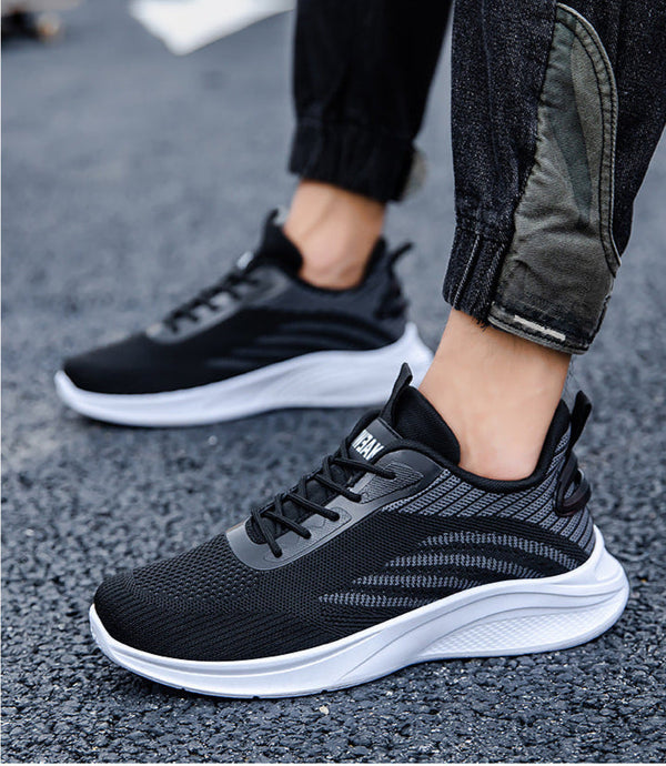Męskie lekkie buty sportowe | Sznurowane