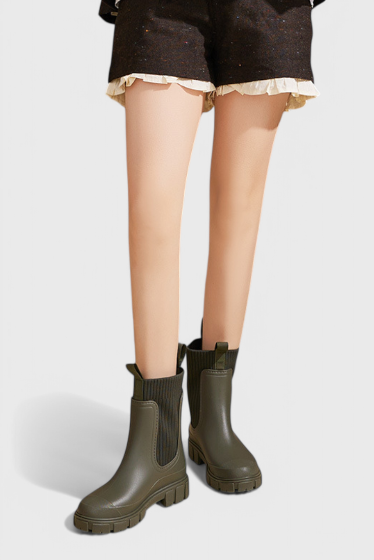 Amelia | Water-Repellent Waterproof Chelsea Boots