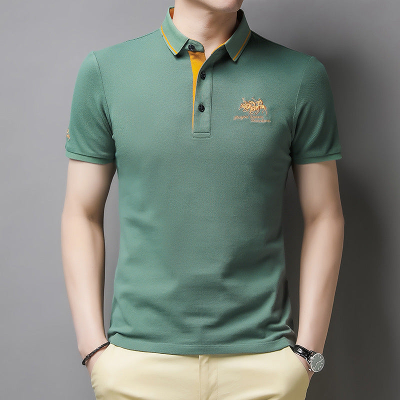 Alphonse | Herren Elegant Polo Hemd | Kurzarm