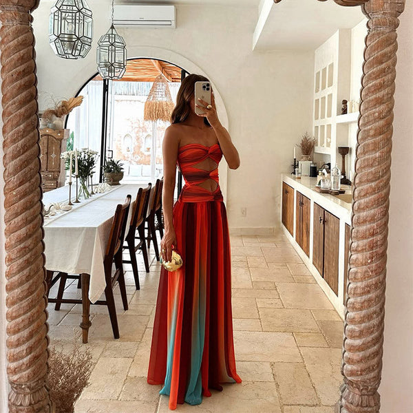 Polly | Ombré Hochzeitsgastkleid