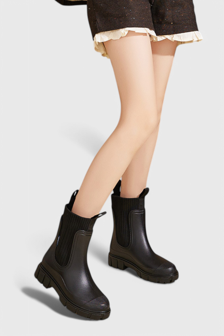 Amelia | Water-Repellent Waterproof Chelsea Boots