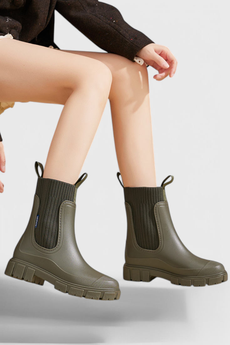 Amelia | Water-Repellent Waterproof Chelsea Boots