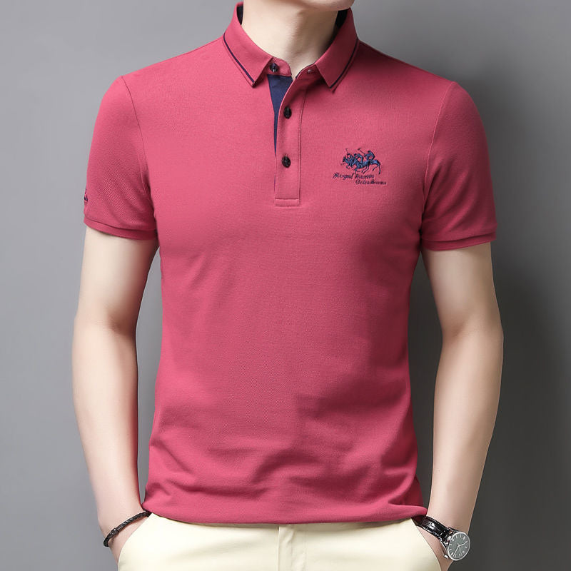 Alphonse | Herren Elegant Polo Hemd | Kurzarm