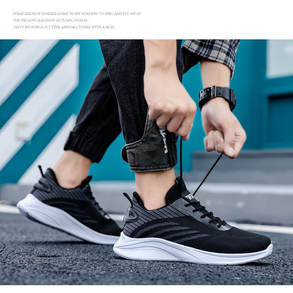 Męskie lekkie buty sportowe | Sznurowane