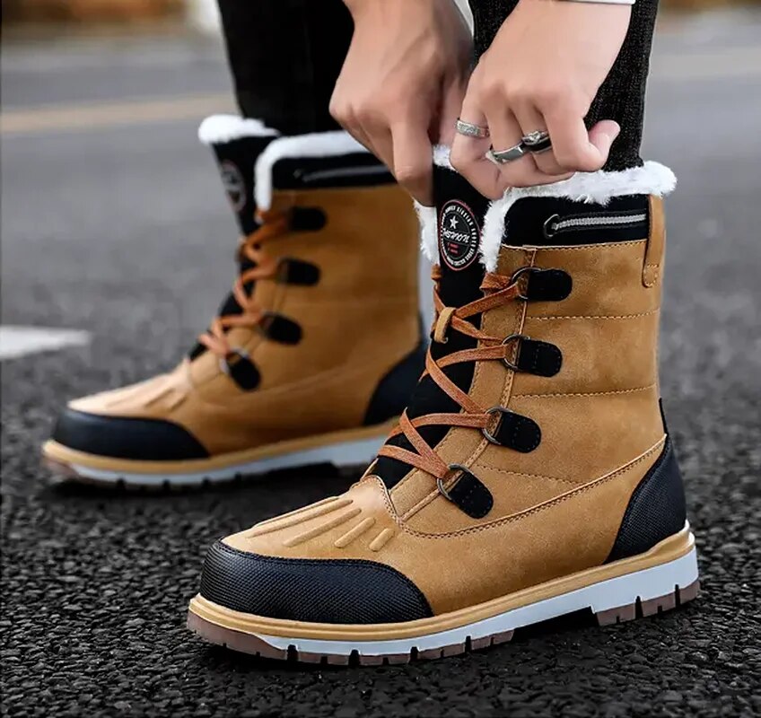 Herren Warm Winterstiefel | Rutschfest
