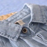 Benjamin | Spreader Collar Casual Fit Short Sleeve Shirt