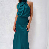 Rosemary | Halter Neck Evening Dress
