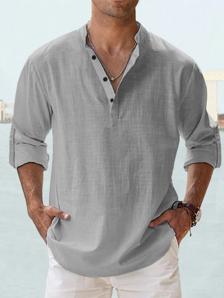 Eckhard | Herren Sommer Hemd | Langarm