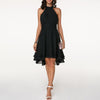 Ashley | Damen Abend Halter Kleid | Mini