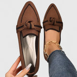 Peyton | Spitze Zehe Flache Sohle Ballerinas