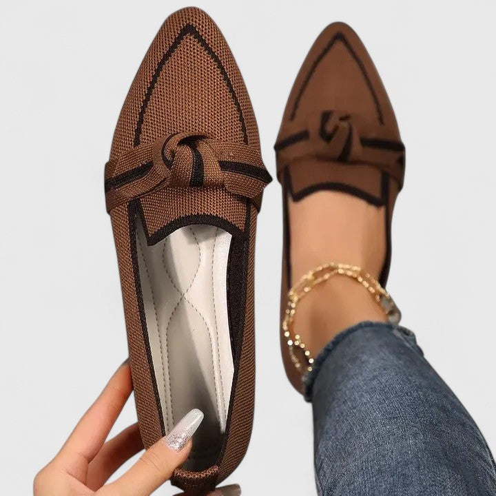 Peyton | Spitze Zehe Flache Sohle Ballerinas