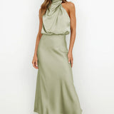 Rosemary | Halter Neck Evening Dress