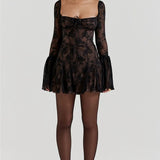 Faye | Damen Vintage Korsettkleid | Mini