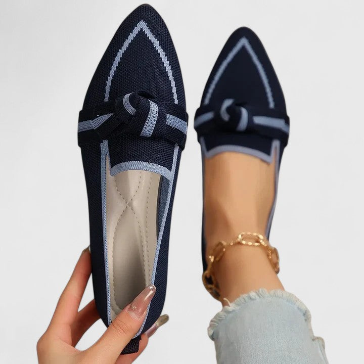 Peyton | Spitze Zehe Flache Sohle Ballerinas