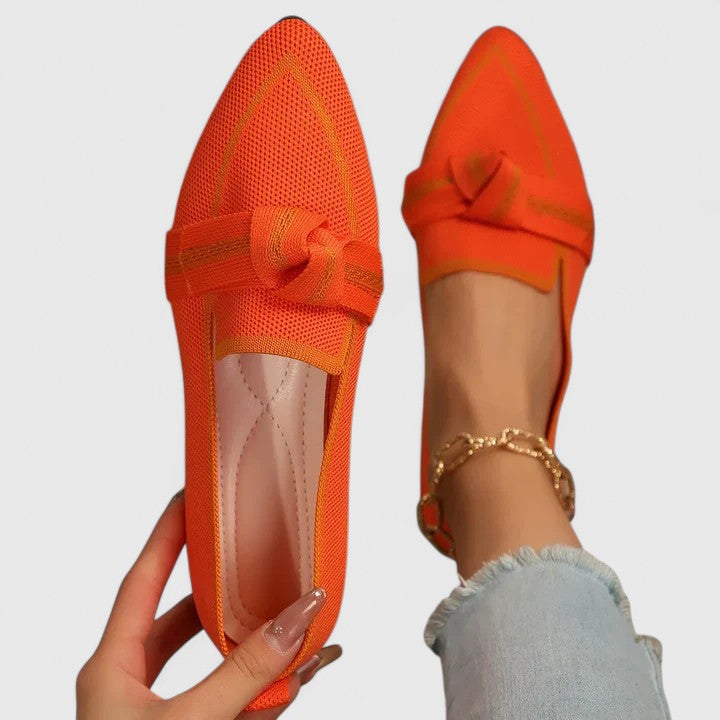 Peyton | Spitze Zehe Flache Sohle Ballerinas