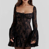 Faye | Damen Vintage Korsettkleid | Mini