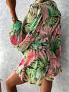 Beretta | Women's Summer Wrap Romper | Long Sleeve