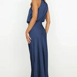 Rosemary | Halter Neck Evening Dress