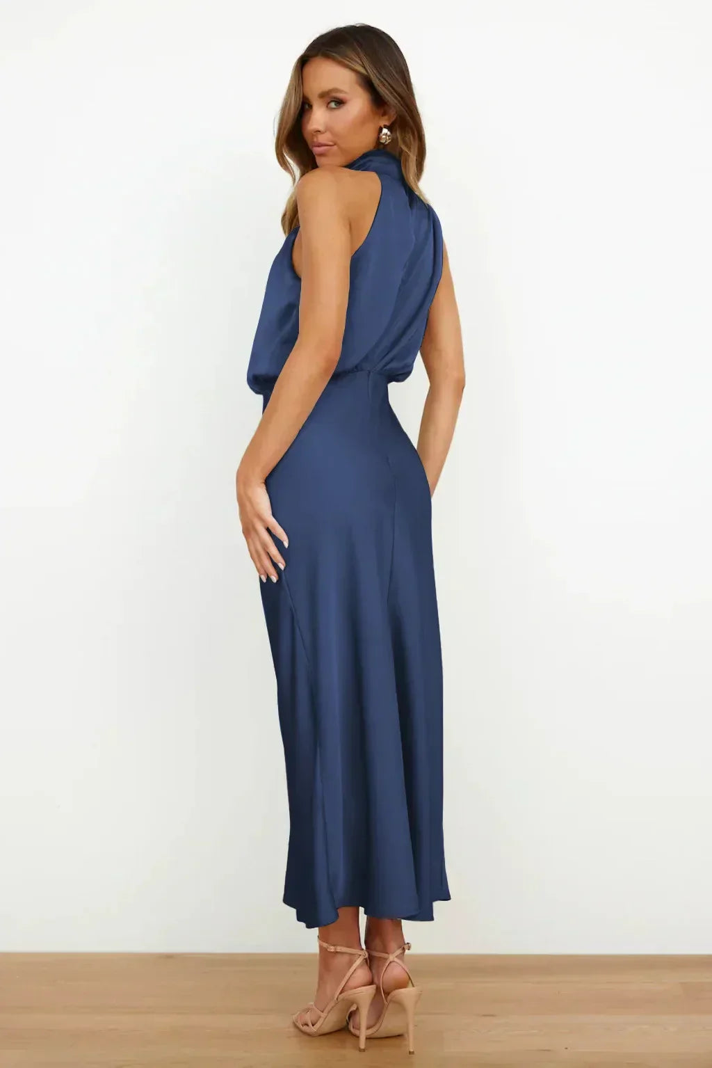 Rosemary | Halter Neck Evening Dress