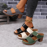Sophia | Arch Support Block Heel Sandals