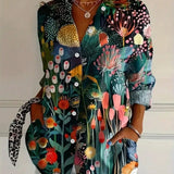 Camila | Allover Pattern Blouse