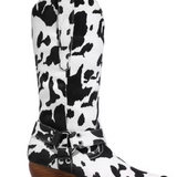 Emma | Botas vaqueras con punta redonda acolchadas