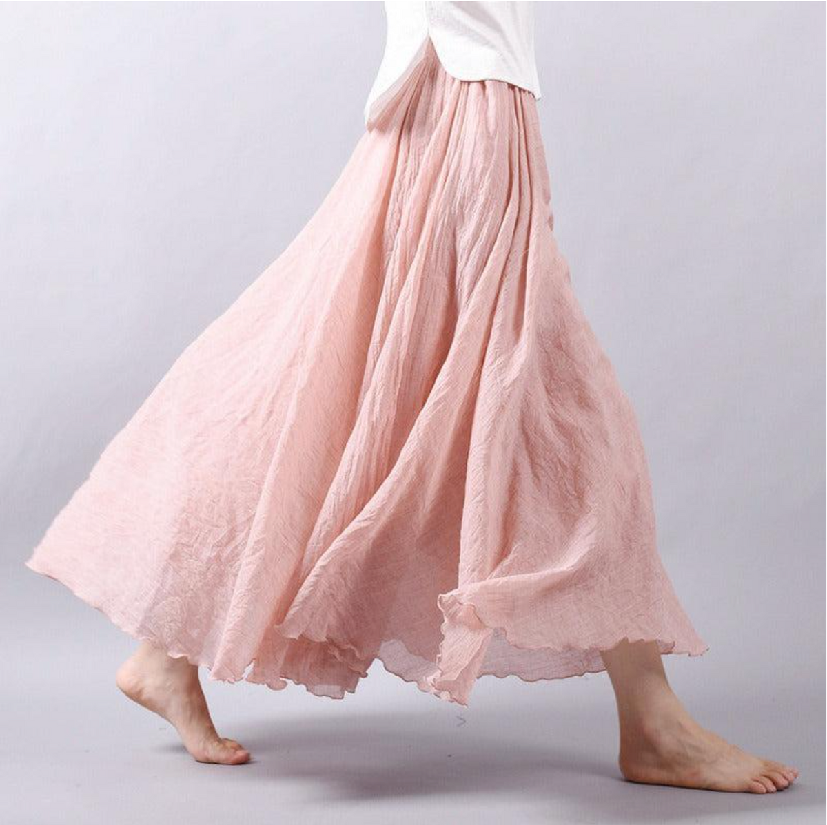 Zinnia | A-line Skirt with Elastic Waistband