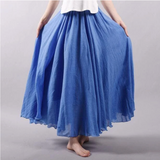 Zinnia | A-line Skirt with Elastic Waistband