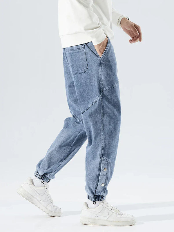 Robert | Elastischer Bund Kordelzug Jeans