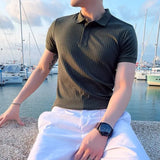 Alexander | Spitzer Collar Slim-Fit Polo Shirt