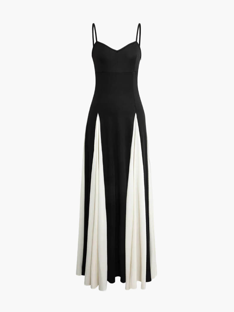 Cynthia | Asymmetrical Back Cutout Maxi Dress