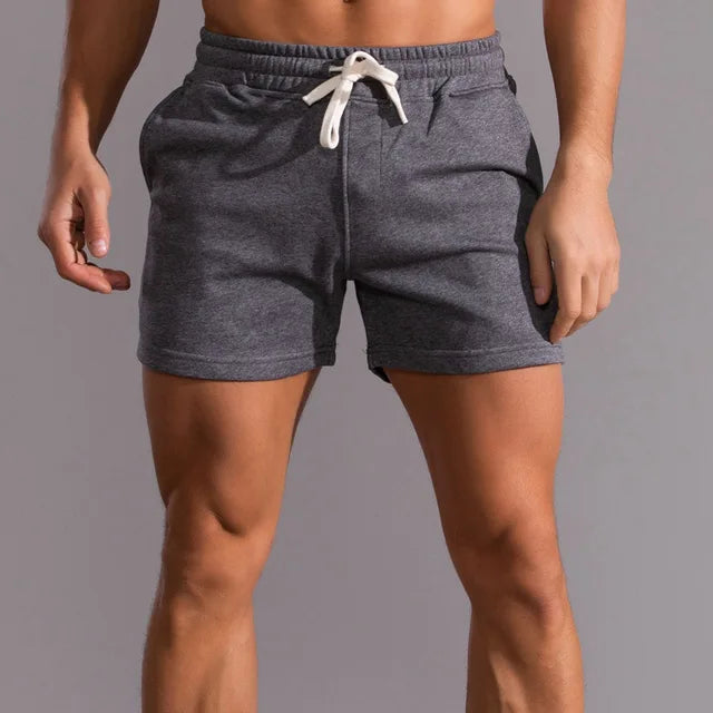 Arthur | Elastic Waistband Contrast Drawstring Sports Shorts