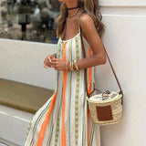 Women's Thin Strap Maxi Beach Summer Dress