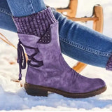 Stella | Botas de punta redonda acolchadas