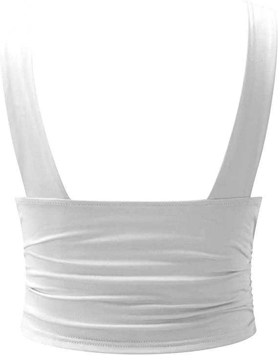 Emalina | Damen Elegante Crop Oberteil | Stilvoll