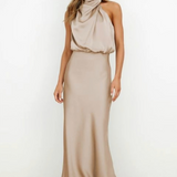 Rosemary | Halter Neck Evening Dress