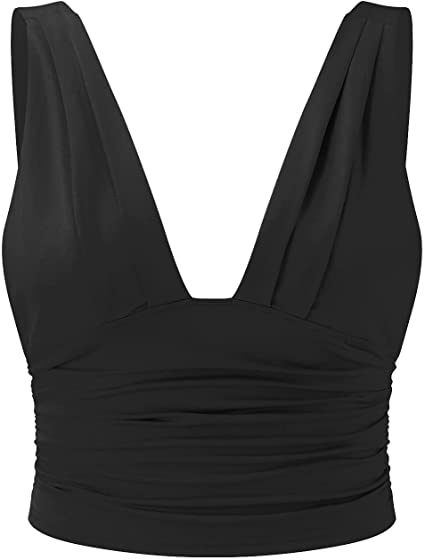 Emalina | Damski elegancki krótki top | Stylowy
