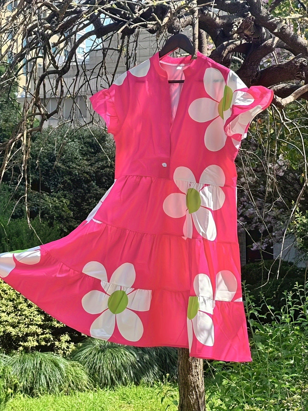 Elowen | Blumenmuster Kleid