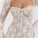 Faye | Damen Vintage Korsettkleid | Mini
